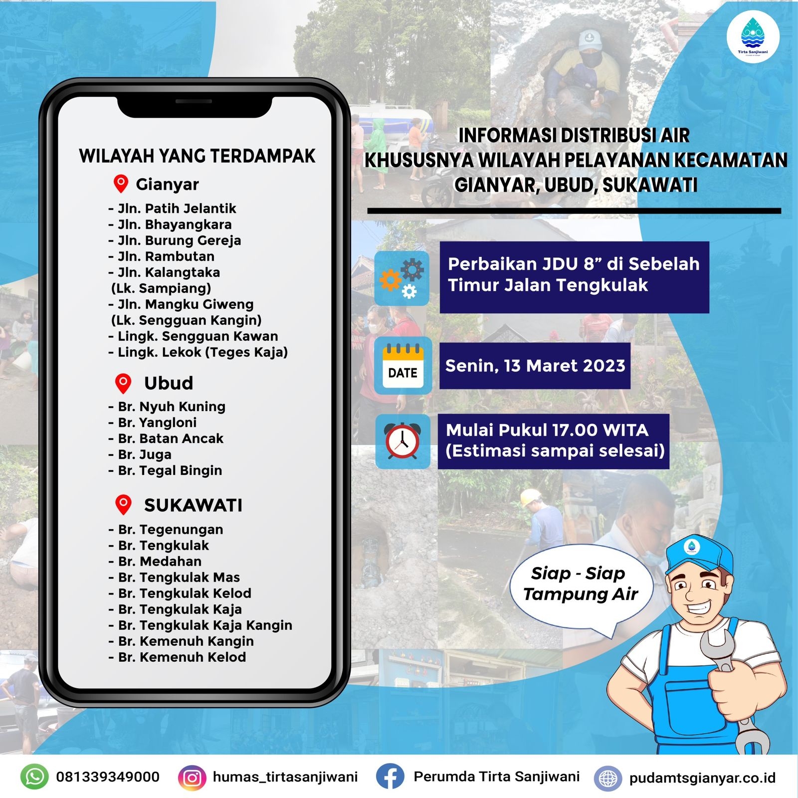 Info berita,Layanan PDAM,Kegiatan PDAM,gangguan layanan pdam,Berita PDAM,PERUMDA AMTS,PERUMDA AMTS Kabupaten Gianyar