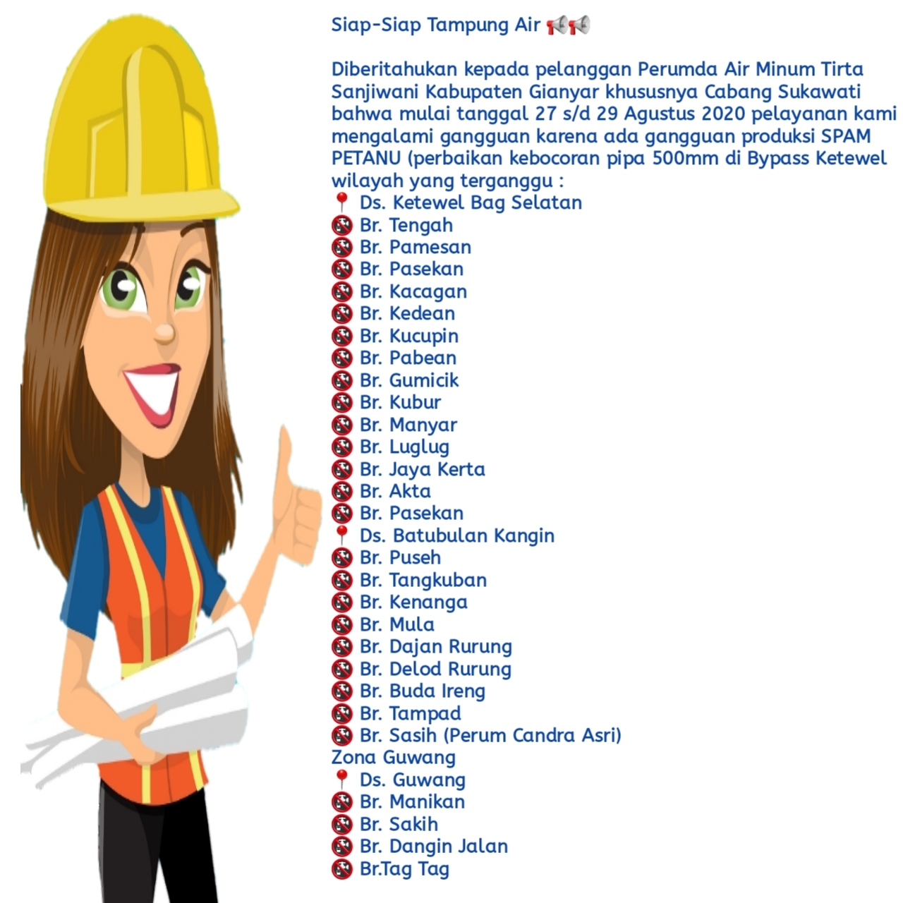 Info berita,Layanan PDAM,Kegiatan PDAM,gangguan layanan pdam,Berita PDAM,PERUMDA AMTS,PERUMDA AMTS Kabupaten Gianyar