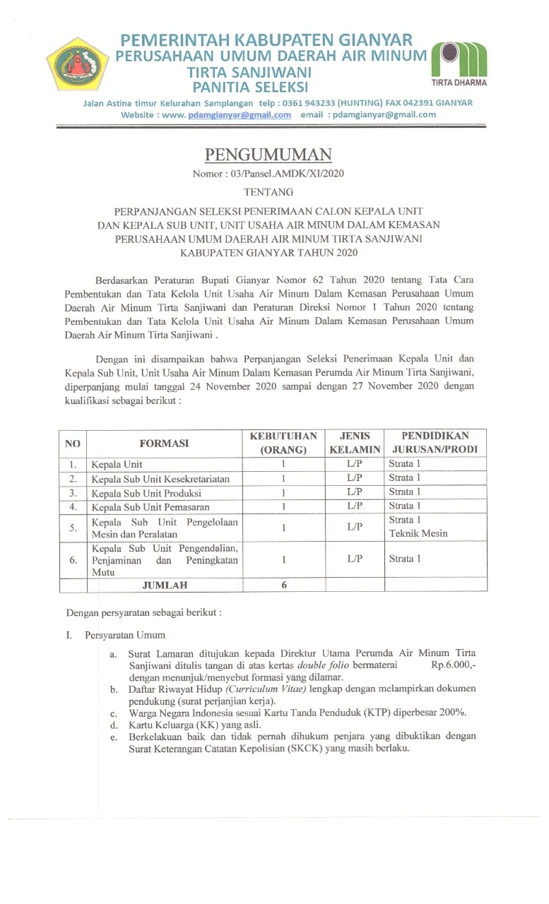 Info berita,Layanan PDAM,Kegiatan PDAM,gangguan layanan pdam,Berita PDAM,PERUMDA AMTS,PERUMDA AMTS Kabupaten Gianyar